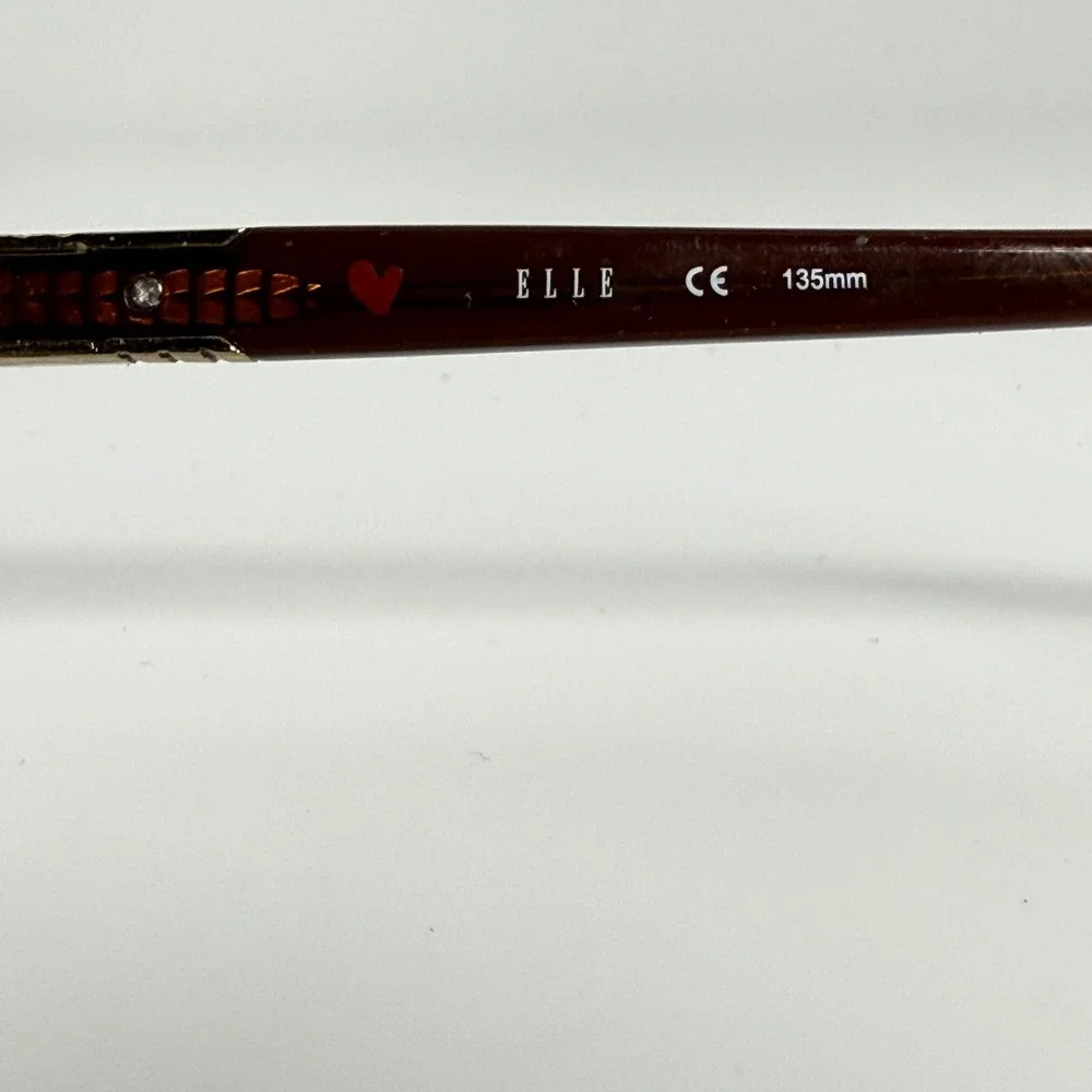 Elle EL14854 BR Tortoise Shell Cat Eye‎ Eyeglasses Frames 54-18-135mm 22172